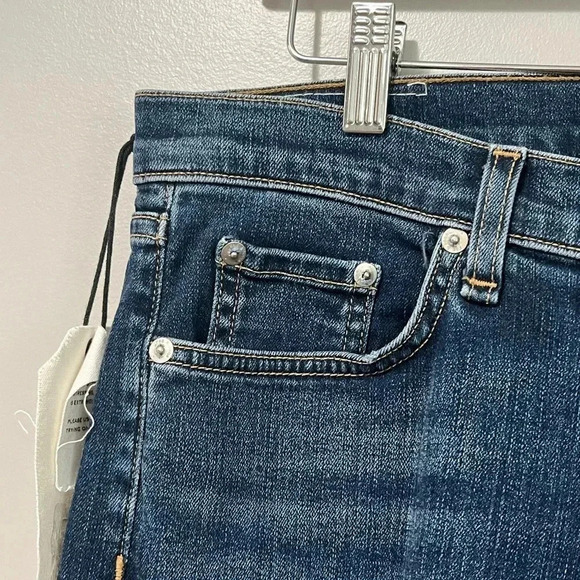 Rag & Bone High Rise Distressed Skinny Jeans - Picture 6 of 17